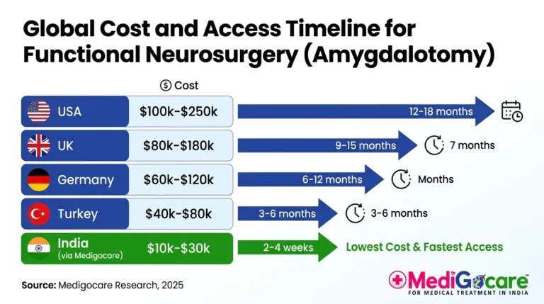 amygdalotomy surgery cost india vs usa comparison 2025