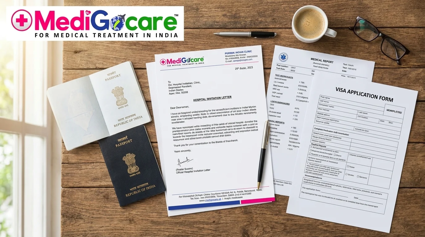 The Complete Medical Travel Guide: How to Come to India for Amygdalotomy Surgery with Medigocare 2 Documents required for Indian medical visa application for amygdalotomy surgery — passport, hospital invitation letter, medical reports