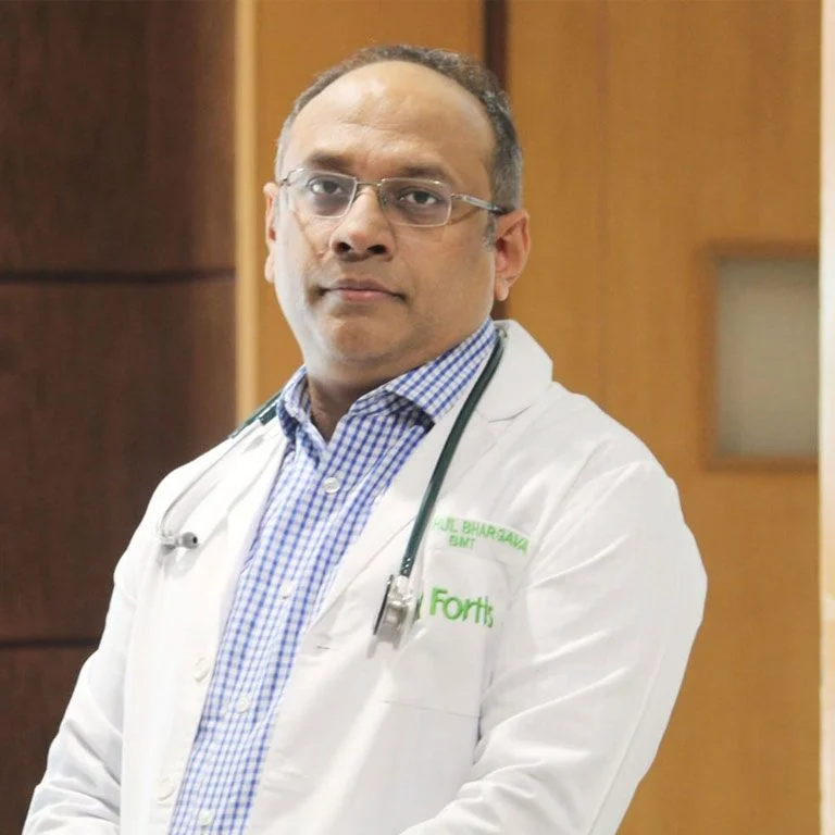 Dr. Rahul Bhargava, Bone Marrow Transplant and CAR-T Cell Therapy Specialist at Fortis Memorial Research Institute Gurugram