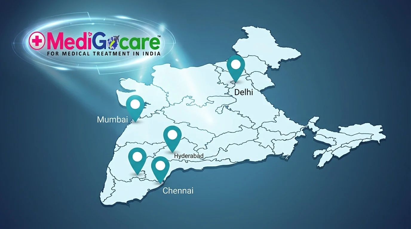 Best eye hospitals by city India map Delhi Mumbai Chennai Hyderabad Bengaluru